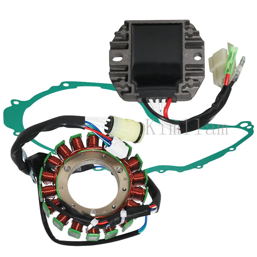 Stator Coil, Regulator, Gasket for Yamaha YFM400F Big Bear 400 (2000–2001)