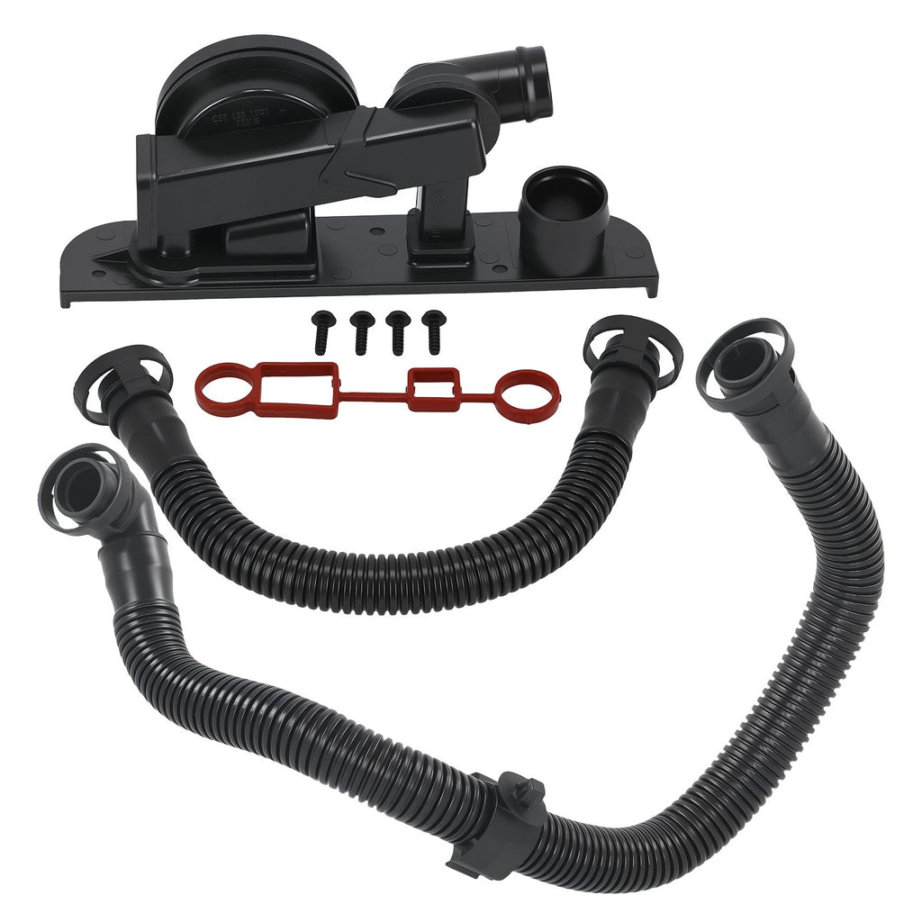 PCV Crankcase Vent Valve + Hoses Set Kit for VW Eos GTI Jetta Passat A3 A4 TT (2006–2015)