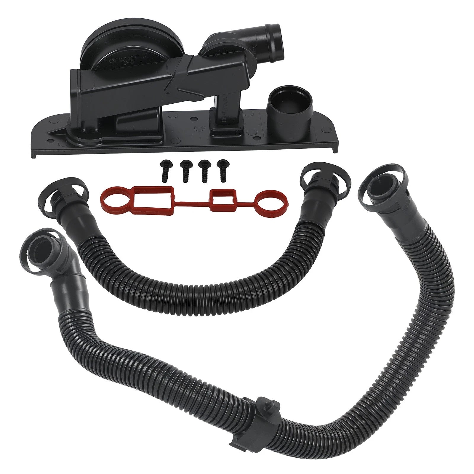 PCV Crankcase Vent Valve + Hoses Set Kit for VW Eos GTI Jetta Passat A3 A4 TT (2006–2015)