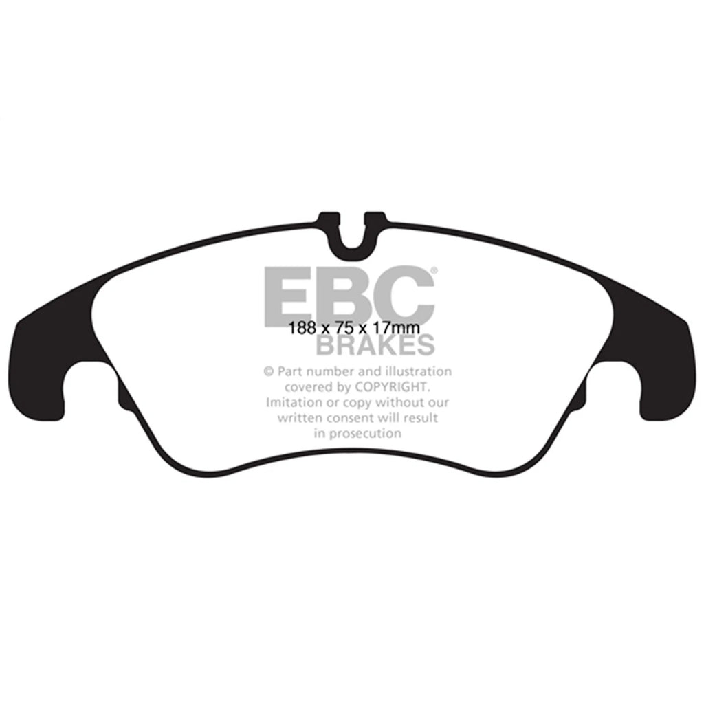 2X Brake Pad Set for Audi Q5 A6 A7 Quattro (2014–2016)
