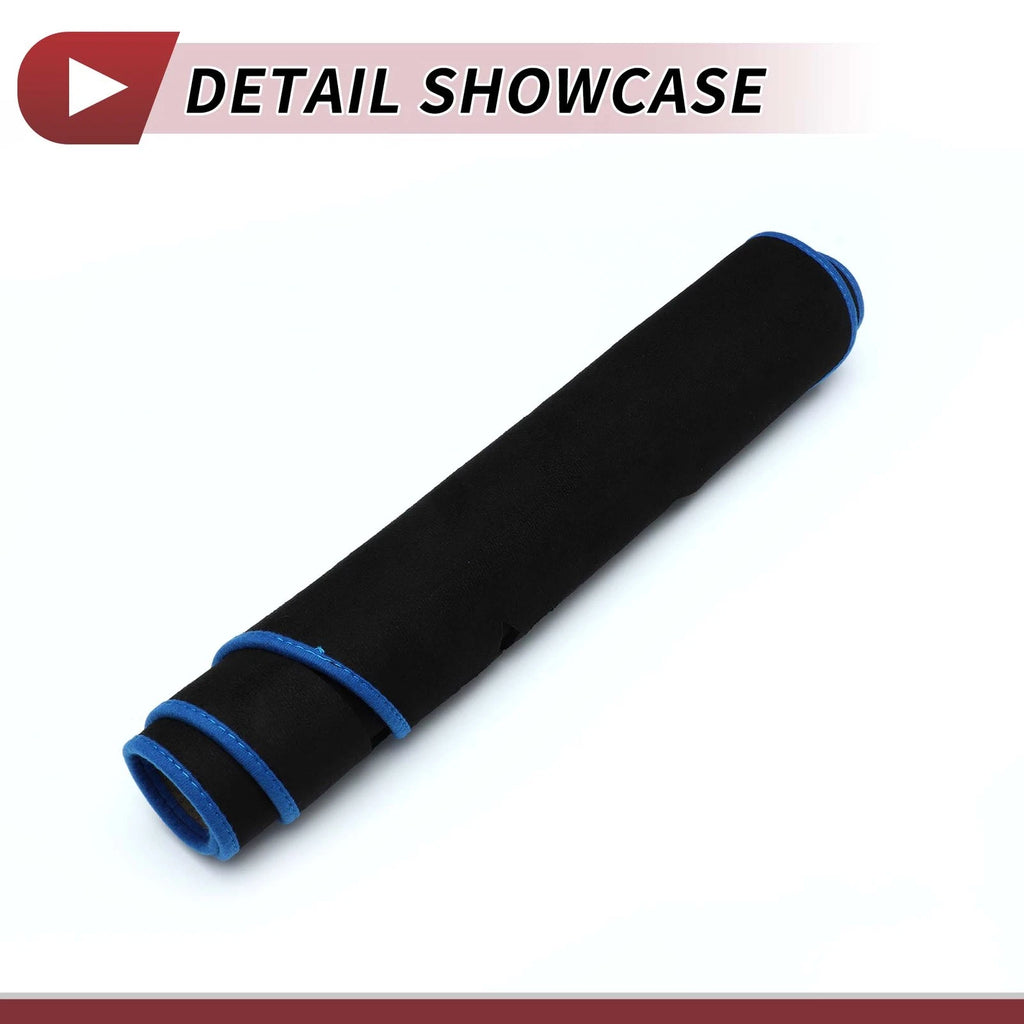 Dashboard Dash Cover Mat for Nissan Lukes 40 Series B44A (2020–2024) Black Blue