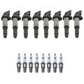Set of 8 Ignition Coils & Spark Plugs for BMW E60 E65 E53 V8 (2000–2006)
