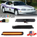 2X Smoked Amber LED Front Side Marker for Chevy Lumina & Monte Carlo (1995–2001)