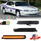 2X Smoked Amber LED Front Side Marker for Chevy Lumina & Monte Carlo (1995–2001)
