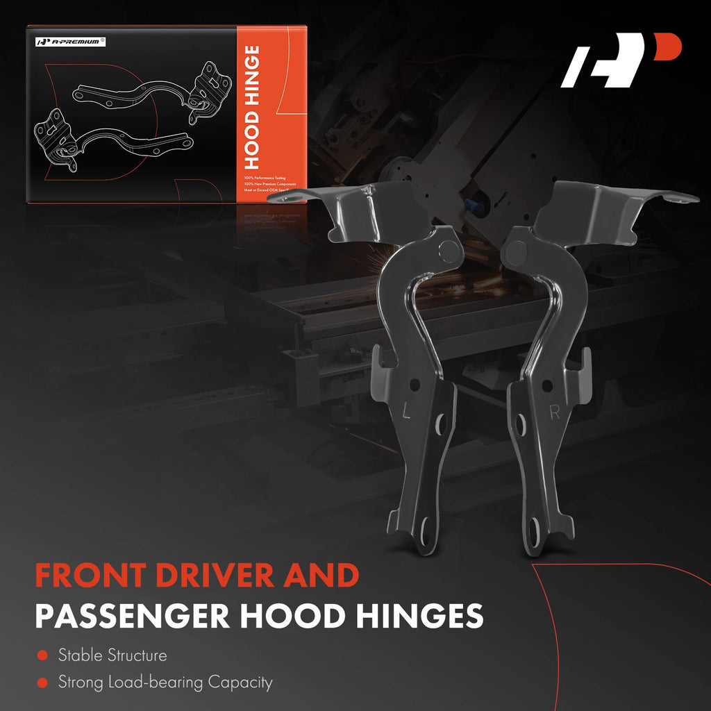 Hood Hinge Front LH & RH for Toyota Tercel (1995–1999) & Paseo (1996–1998)