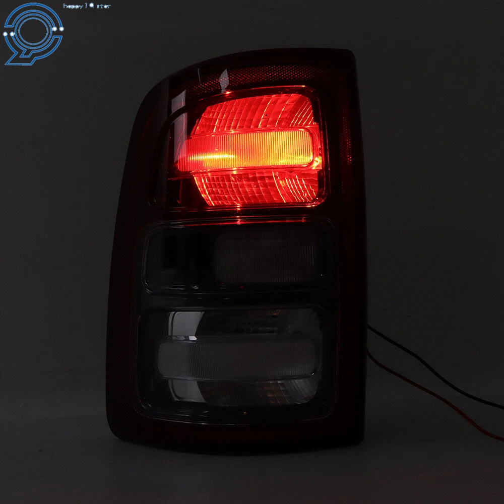 Left Tail Light for Dodge Ram 2500 3500 (2019-2022) with Black Trim Halogen