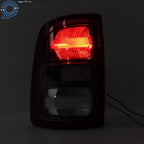 Left Tail Light for Dodge Ram 2500 3500 (2019-2022) with Black Trim Halogen