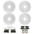 Set of 4 Bosch Quietcast Ceramic Disc Brake Pads for Accent Rio