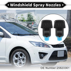 2X Front Windshield Washer Nozzle for Cadillac SRX (2010–2011) No.25823361