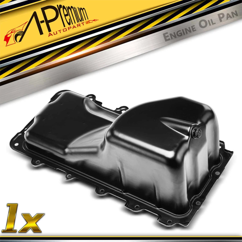 Engine Oil Pan with Drain Plug for Ford F-150 Mercury Mountaineer (2009–2010)