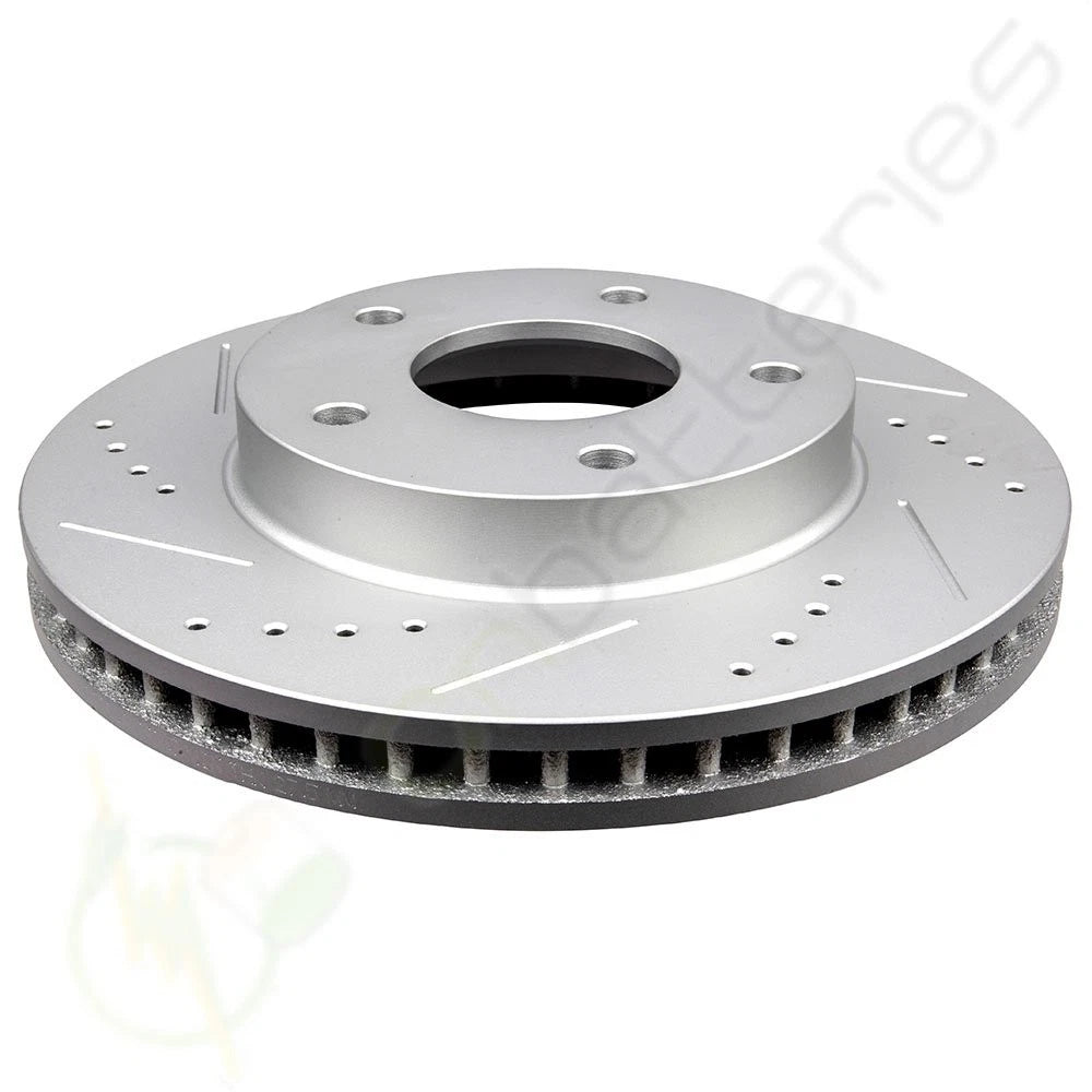 Front Brake Discs Rotors & Ceramic Pads Hub Kit for Jimmy Blazer