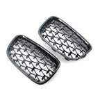 Front Kidney Grille for BMW 1 Series F20 (2011–2014) Gloss Black