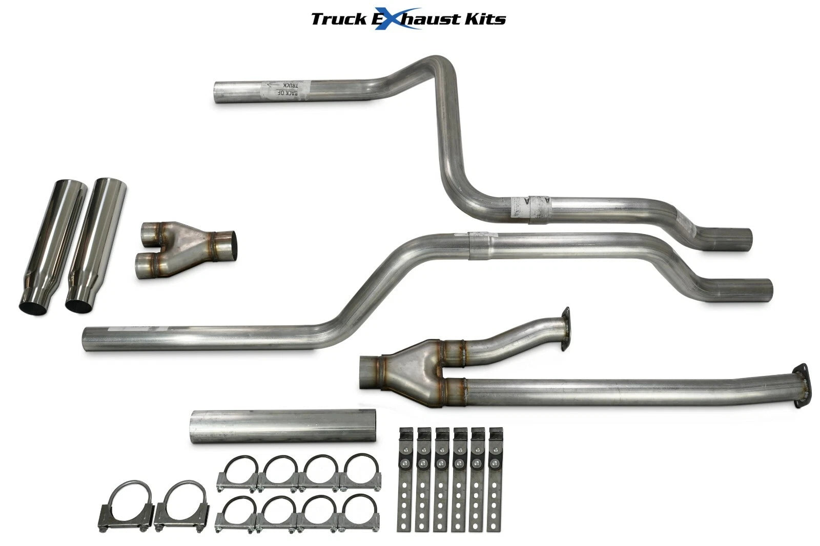 2.5" Dual Exhaust Kit Y Pipe for Toyota Tundra (2009–2013)