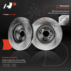 Front Disc Brake Rotors & Ceramic Pads for Mercedes-Benz ML350 (2006–2011)