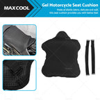 Comfort Gel Seat Cushion for Universal Motorcycles (Air Pad Cover)