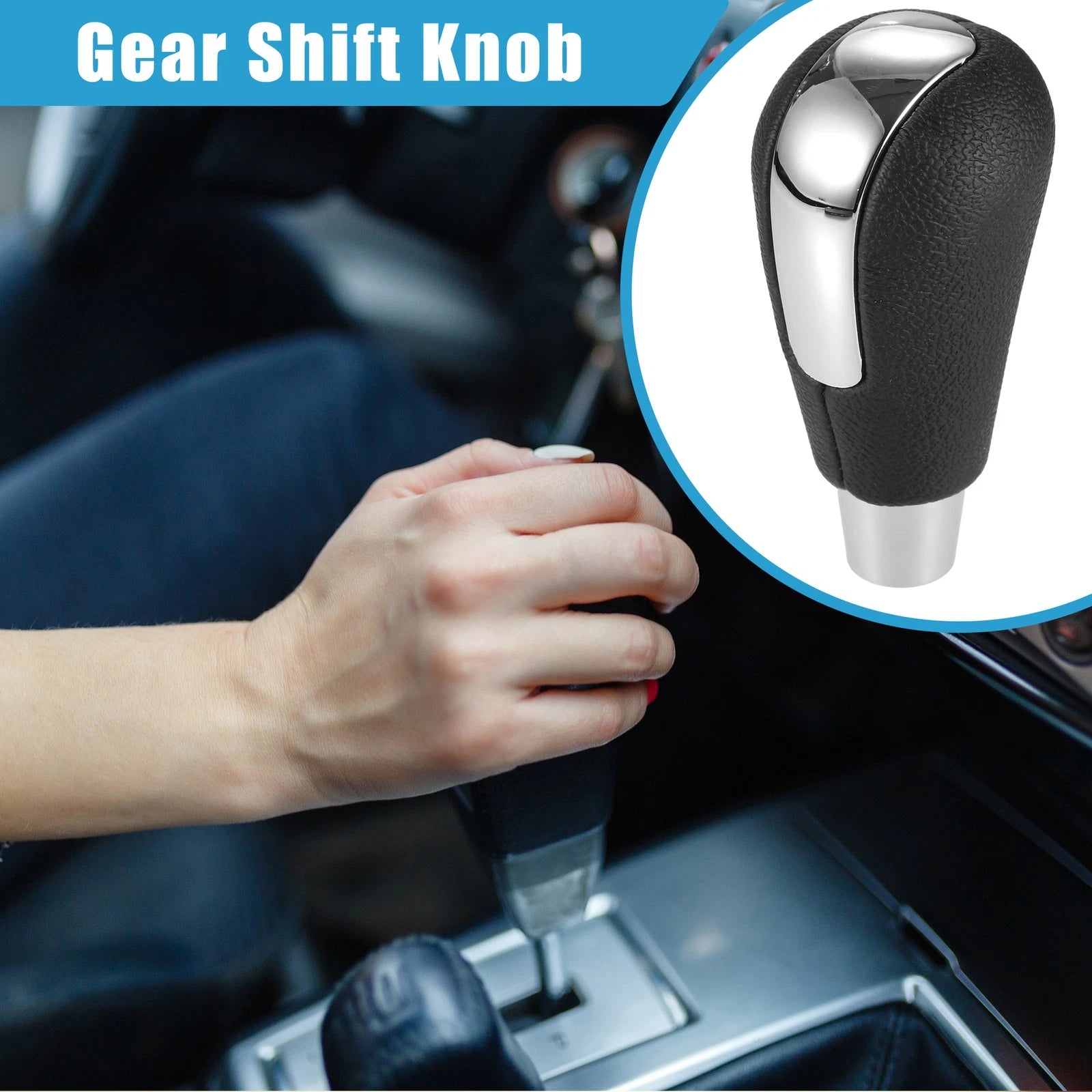 Chrome Gear Shift Knob for Mazda 3 (2009–2016)