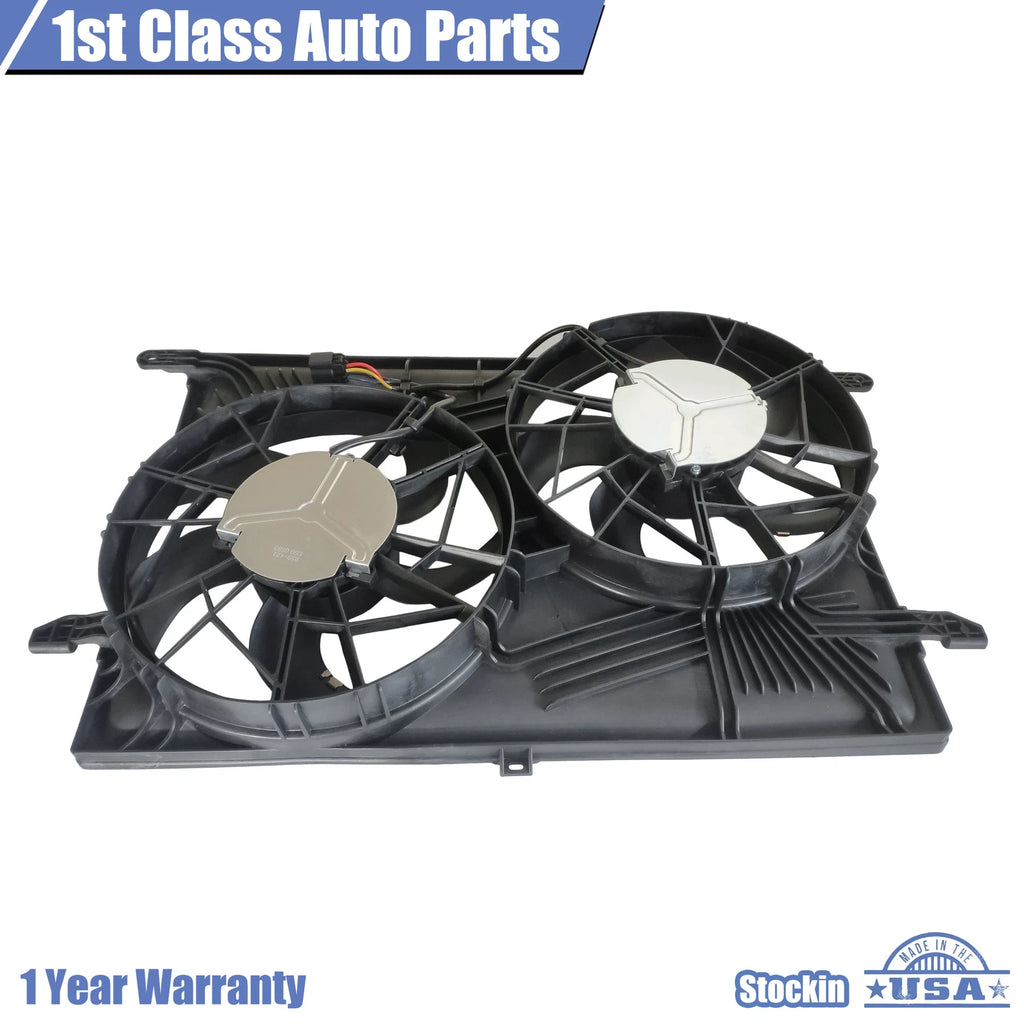 Dual Engine Cooling Fan Assembly for Buick Enclave, Chevrolet Traverse, GMC Acadia (2008–2017)