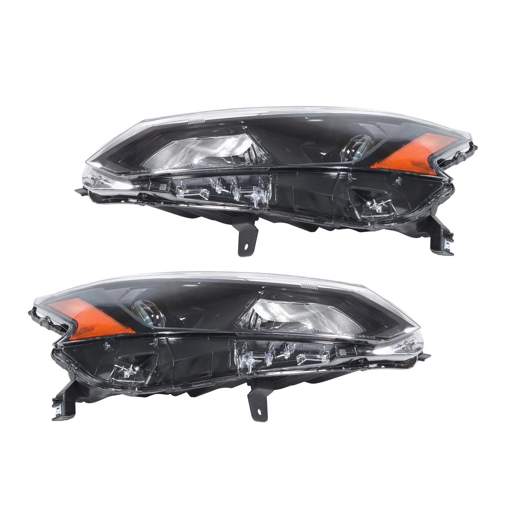 Set of 2 Headlight Assembly for Nissan Altima (2022) Halogen
