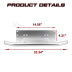 Light LED Front License Plate Mount Bracket Holder for GMC (2018-2024)