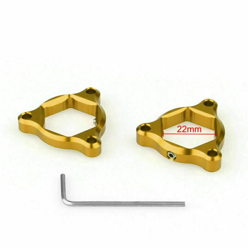 Fork Preload Adjusters for ZX6R, GSXR 600/750, CBR 600/900/1000 (22mm T9)