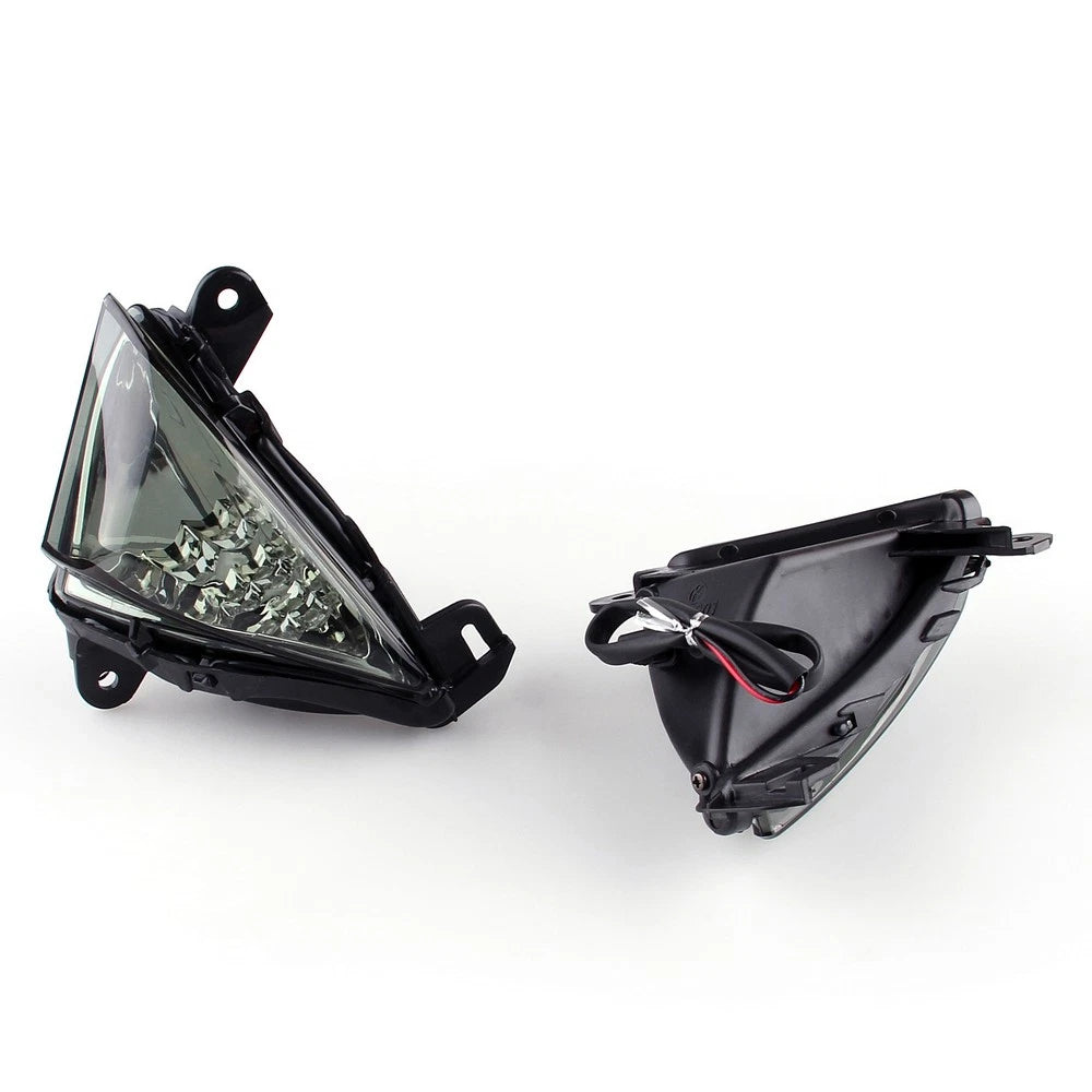 Front LED Turn Signals for Kawasaki Z750 Z1000 (2007–2009) Smoke