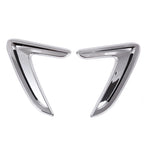 Chrome Side Body Marker Fender Air Wing Vent Trim for BMW 3 Series (2013–2018)