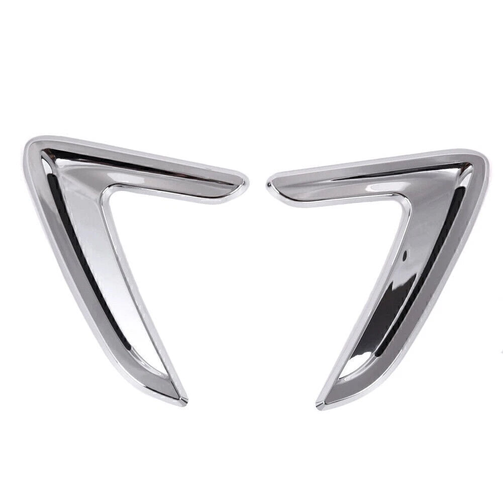 Chrome Side Body Marker Fender Air Wing Vent Trim for BMW 3 Series (2013–2018)