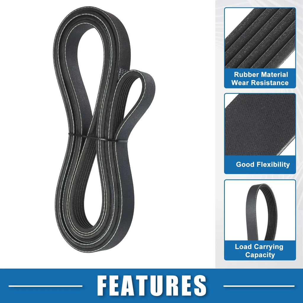 Serpentine Belt No. 06E903137N for Audi A6 Quattro (2009–2011)
