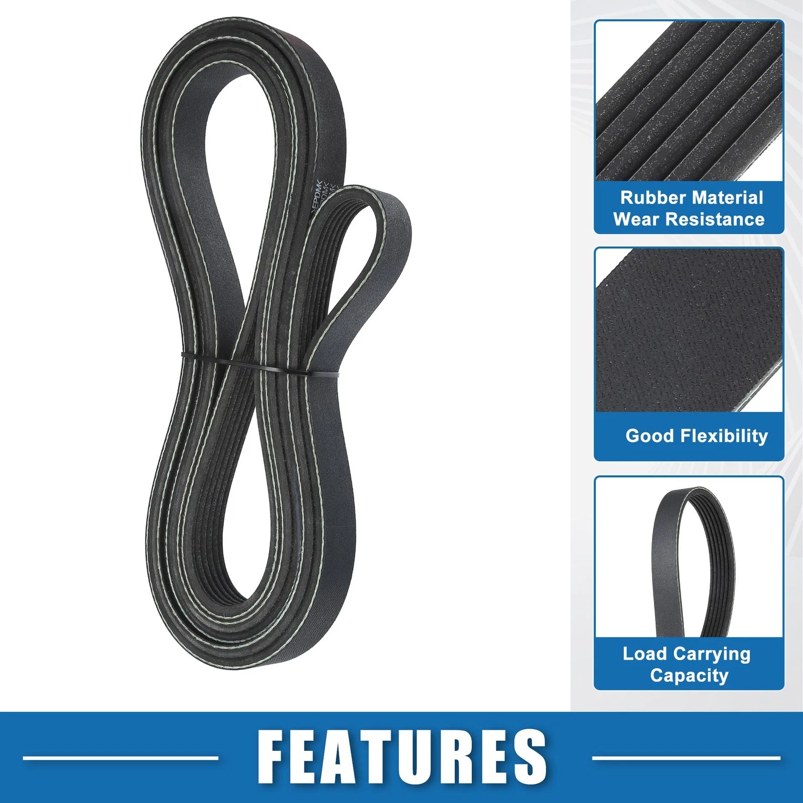 Serpentine Belt No. 06E903137N for Audi A6 Quattro (2009–2011)
