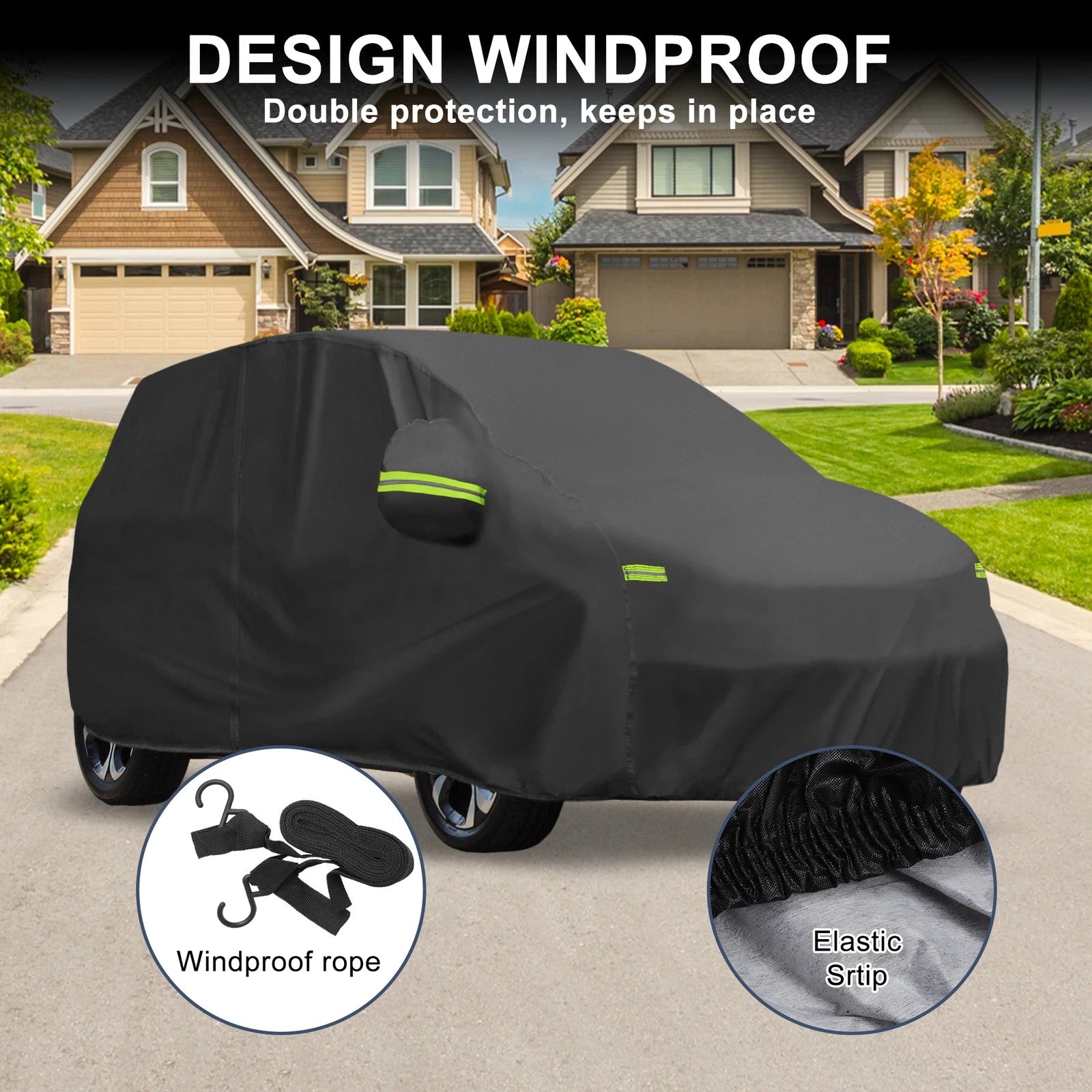 Waterproof Car Cover for Suzuki Alto (375x148x143cm)