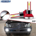 6000K Cool White 60W H3 LED Fog Light Bulbs Conversion Kit for Lexus (—)