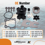 Complete Water Pump Repair Kit for Yamaha 40-60HP (1995–2009) 63D-W0078-00