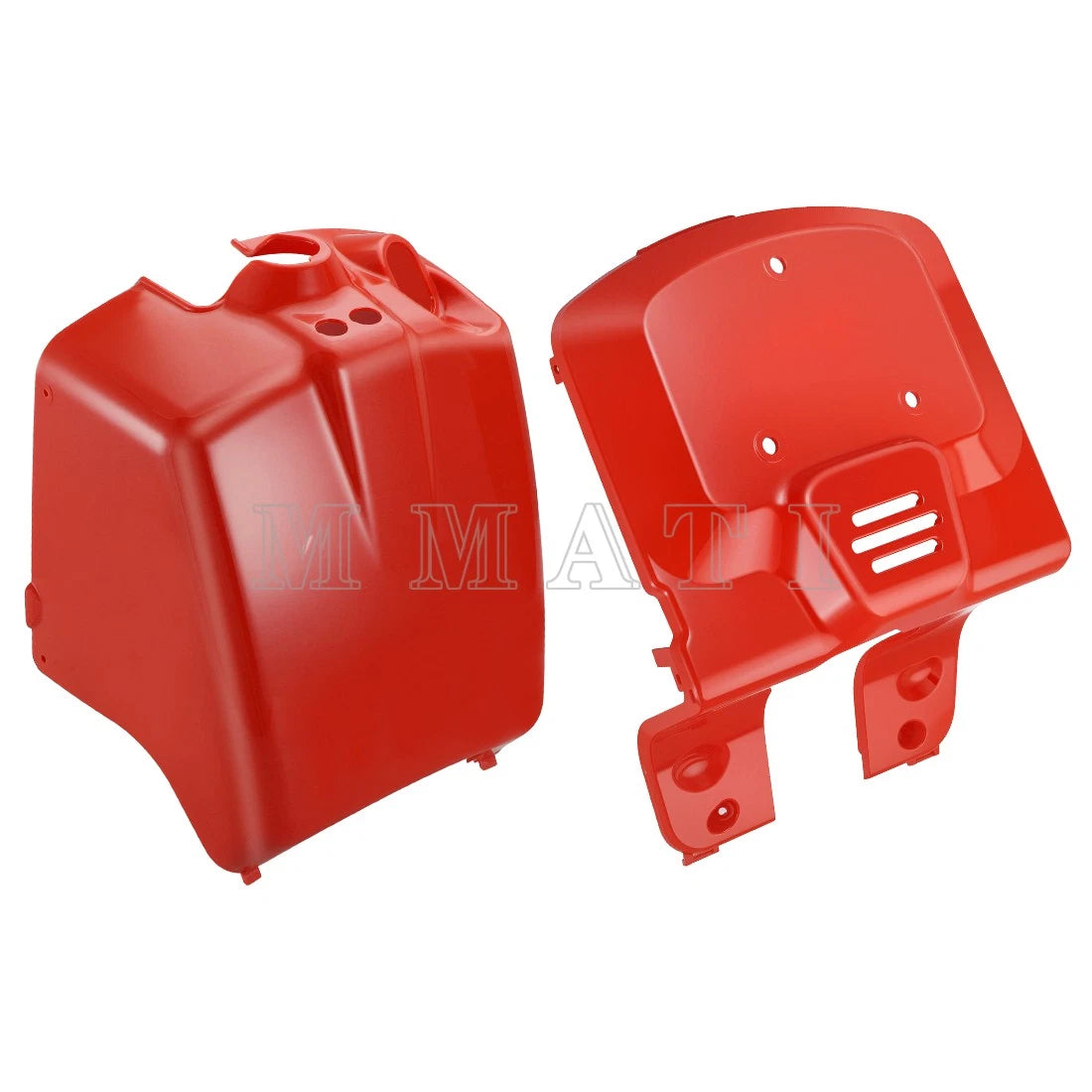 Set of 2 Front Cover Red Covers for Honda NPS50 Ruckus (2003–2023) 64300-GEZ-000ZJ 81130-GEZ-010ZF