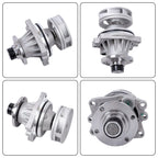 Water Pump, Fan Clutch & Pulley Kit for BMW E39 X5 E53 E46 (1995–2006)