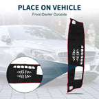 Dashboard Cover Mat for Mercedes-Benz GLB X247 Class (2020-2022) Black Red