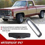 White LED Side Marker Lights for Chevy Blazer GMC Jimmy C/K Pickup (1973–1980)