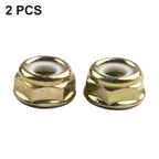 Set of 2 Left Hand Thread M10x1.25 Nuts for Lawn Mower