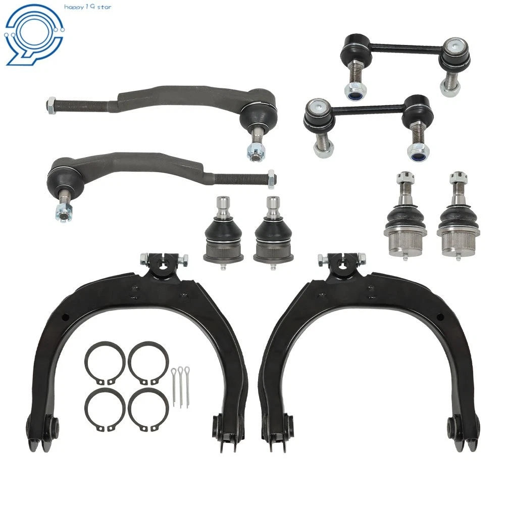 10pc Front Upper Control Arm Suspension Kit for GMC Envoy (2003-2009)