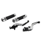 Folding Extendable Brake Clutch Lever Grip Set for Street Twin (2016-2023)