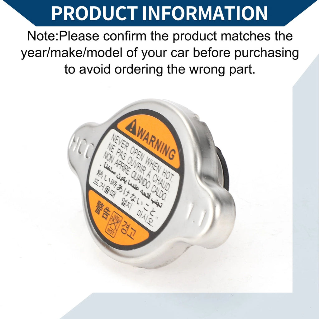 Radiator Cap No. 2533038000 for Hyundai i30 (2007–2020), i10 (2008–2019)