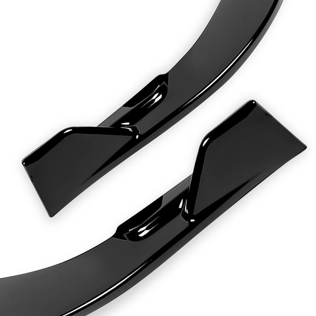 3Pcs Front Bumper Lip Splitter Diffuser for Lexus ES300H ES350 (2016–2018)