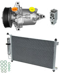 AC Compressor Kit With Condenser for Nissan Cube 1.8L (2012–2012)