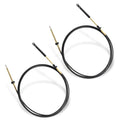 Set of 2 Throttle Shift Remote Control Cables for Johnson Evinrude OMC & BRP