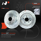 Drilled Brake Rotors for Nissan Maxima (2009–2014, 2016–2022)