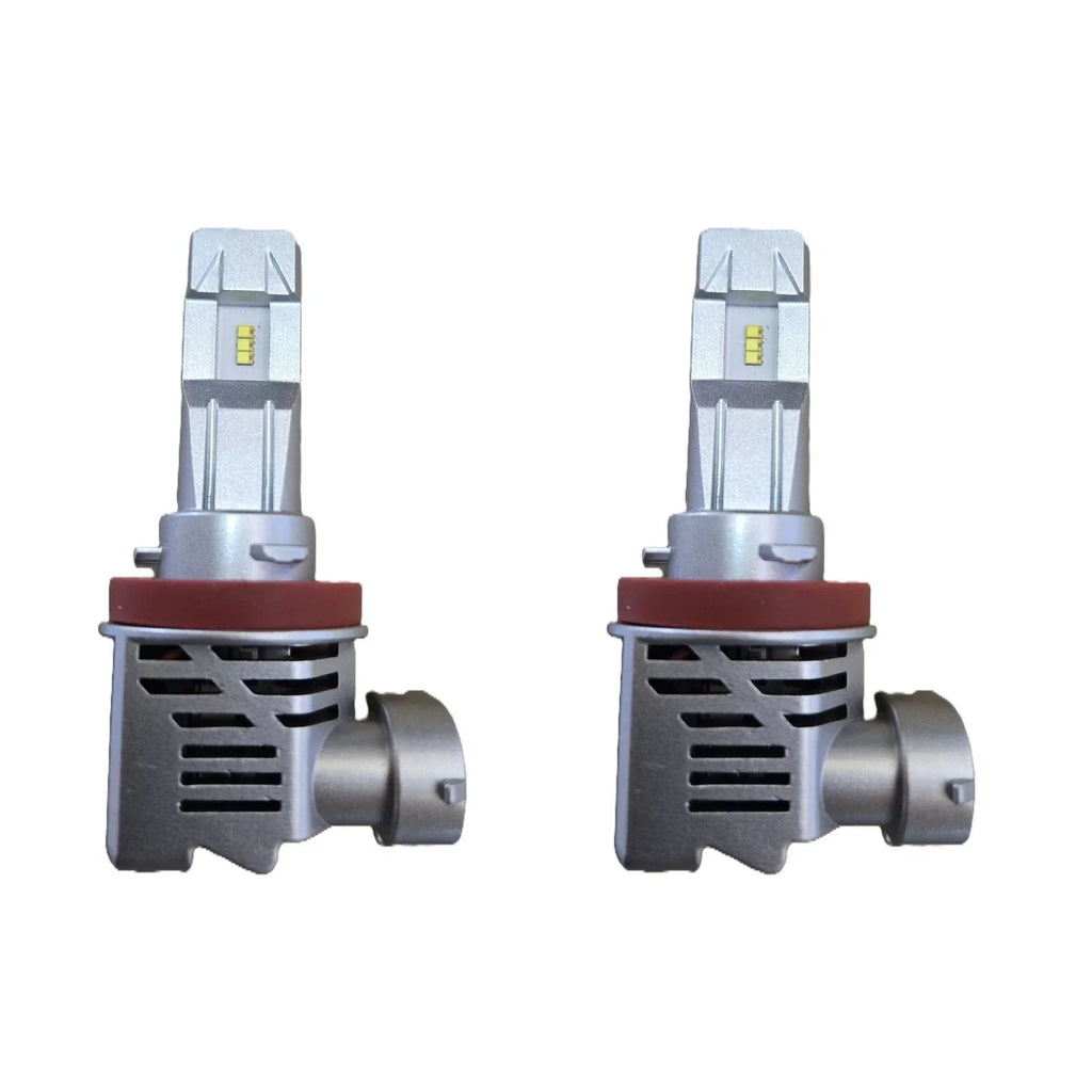2x H11 LED Headlight Bulb Globe 12V 27W 1700LM 6500K for Vehicles (2000–2024)