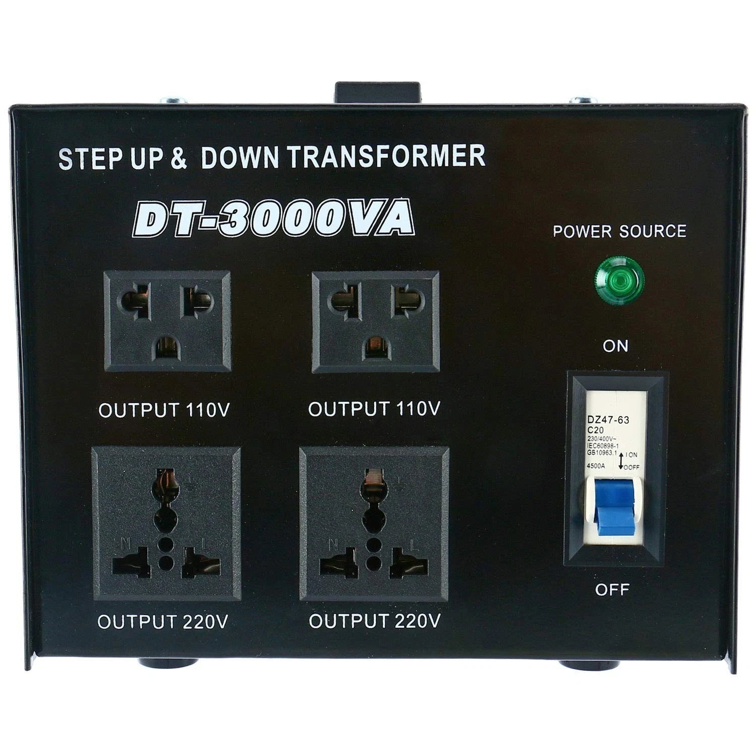 3000W Voltage Transformer Converter 110V to 220V & 220V to 110V