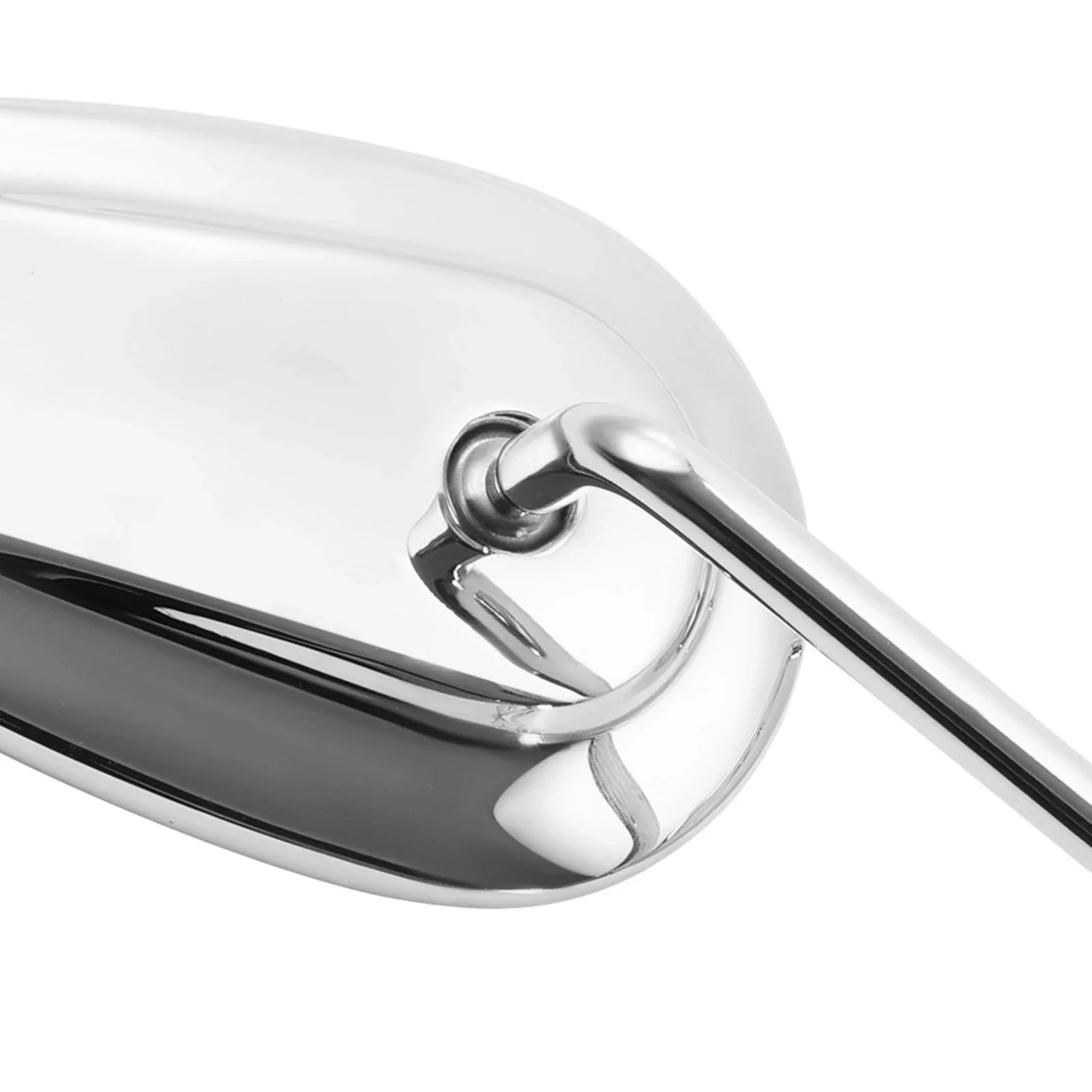 Chrome Rear-View Mirrors for Harley Sportster XL Softail Touring Road Glide