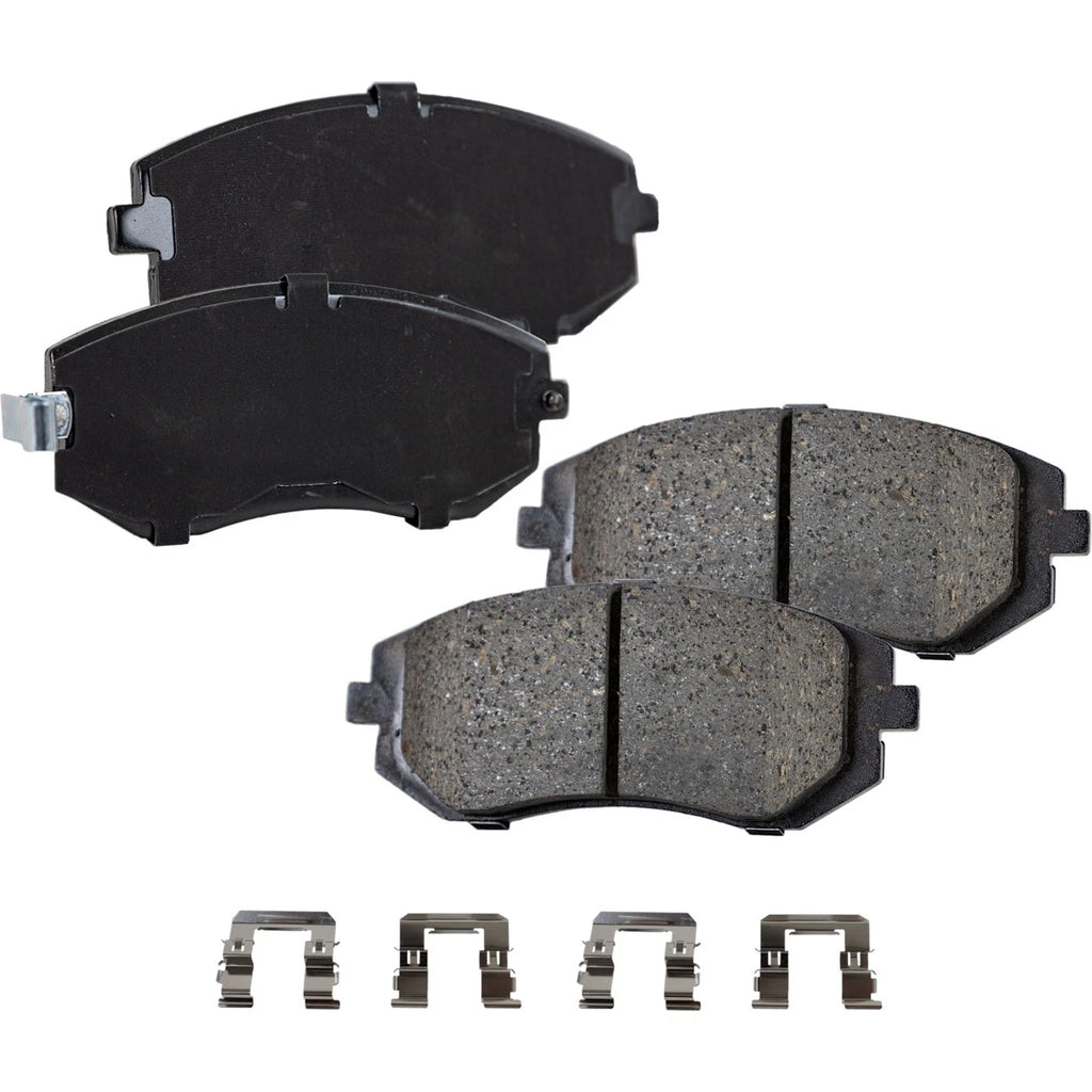 Front Brake Disc Rotors and Pads Kit for Subaru Outback Forester (2004–2006)
