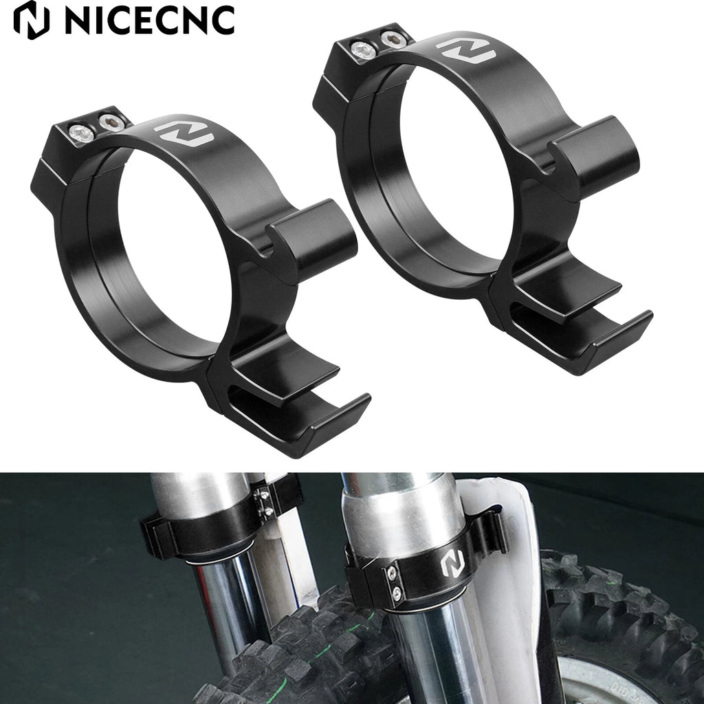 CNC Billet Fork Guard Guides Clamp for Yamaha YZ85 YZ80 (1993–2018)