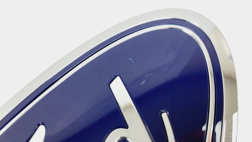 Blue & Chrome Tailgate Emblem Nameplate for Ford F150 (2015–2025) FL3Z-9942528-A